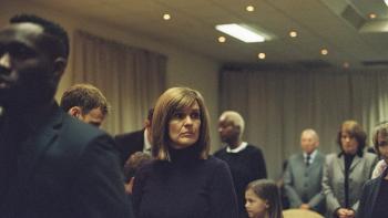 Apostasy: Siobhan Finneran stands among a congregation of Jehovah's Witnesses