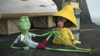 Around the World in 80 Days: Phileas the frog and his monkey friend