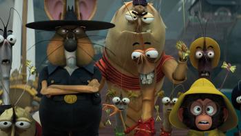 Around the World in 8Around the World in 80 Days: A town of shrimps with police officer Fix