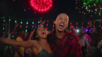 A Soweto Love Story: A Black man and woman watch fireworks