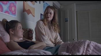 At the Gates Movie: A mother addresses her teen daughter, who's lying in bed