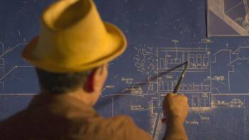 Bank robber Fernando Araujo writing out plans to steal cash.