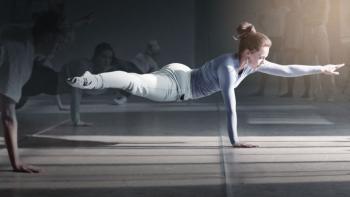 Battle Movie: Amalie does an impressive dance move