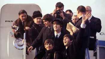 Beatles '64: The band in black.