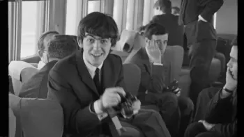 Beatles '64: George Harrison smiles.