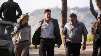 Beirut Movie: Sandy Crowder, Mason Skiles, and Donald Gaines