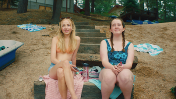 Big Boys: Two female campers.