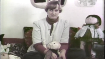 Billion Dollar Babies Movie: Doll Babies creator Martha Nelson Thomas surrounded by her Doll Babies