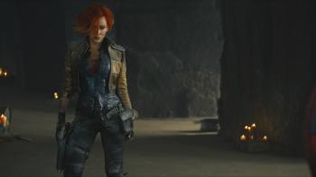 Borderlands Movie: In a dark bunker, Lilith (Cate Blanchett) realizes the true nature of her mission