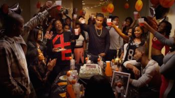 Brotherly Love: The family celebrates.