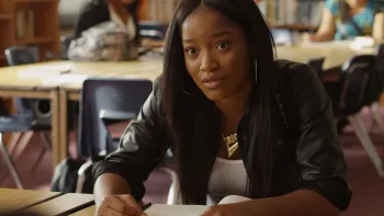 Brotherly Love: Keke Palmer at school.