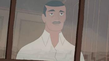 Buñuel in the Labyrinth of the Turtles Movie: Buñuel stares pensively out a window