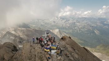 Camp Courage: Atop the Alps.