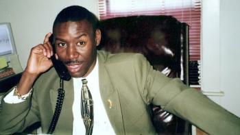 Ben Crump as a young attorney