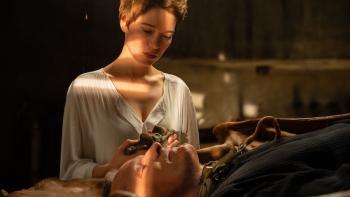 Crimes of the Future Movie: Caprice and Saul