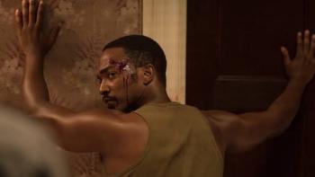 Detroit Movie: Greene with his hands up