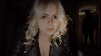 Don't Log Off: Blonde White young woman 
