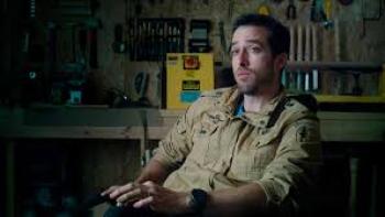 The Doomsday Cult of Antares de la Luz movie: Man in tan shirt