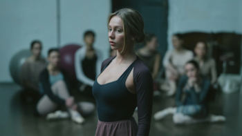 Drawn Together: Ester Exposito in ballet class.