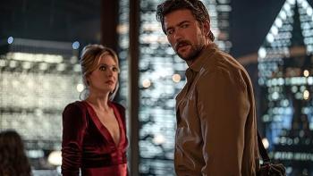 Drop Movie: Violet and Henry meet up at the restaurant; she looks at him, and he looks around warily