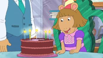 D.W. and the Beastly Birthday TV Movie: D.W. the birthday girl