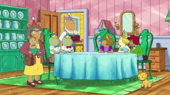 D.W. and the Beastly Birthday TV Movie: D.W.'s birthday party