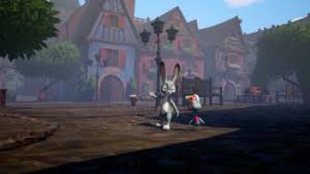 Easter Land: Bunny and friend