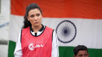 Jungle Cry: Emily Shah plays the physio