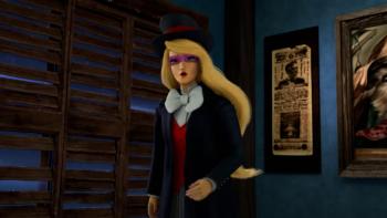 Swan Princess: Far Longer Than Forever: A blond queen from swan princess dressed up as a magician