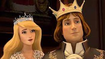 Swan Princess Far Longer Than Forever: Still with queen odette and king Derek standing in their royal garments