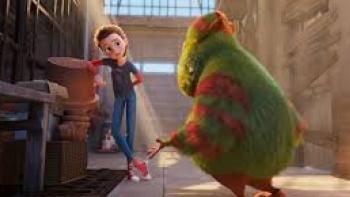 Finnick Movie: Girl and monster in alley