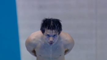 First: Chinese diver