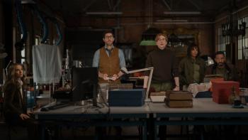 Fountain of Youth: In the team's lair.