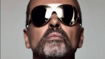 Freedom Uncut: A close-up of George Michael's face wearing sunglasses