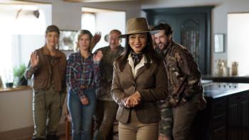 French Girl Movie: Vanessa Hudgens as a celebrity chef hosting an episode of her show