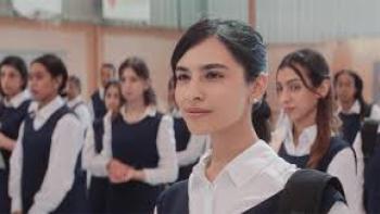 From the Ashes Movie: Saudi high school girls in uniform