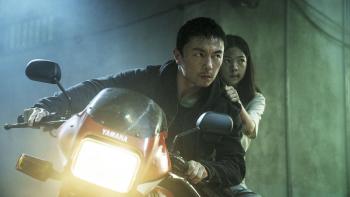 The Furious Movie: Wang Wei (Xie Miao) looks battle-ready on a motorcycle, his daughter, Rainy (Yang Enyou), behind him