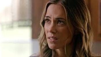 Gaslit by My Husband: The Morgan Metzer Story: Jana Kramer looks worried