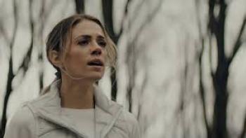 Gaslit by My Husband: The Morgan Metzer Story: Jana Kramer outside