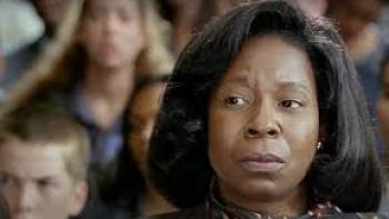 Ghosts of Mississippi Movie: Whoopi Goldberg looking upset