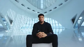 Giannis: The Marvelous Journey: Giannis Antetokounmpo gives an interview