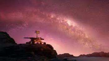 Good Night Oppy: Mars rover Opportunity on Mars at night