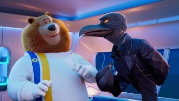 Grand Prix of Europe: Magnus the bear and Nachtkraab the bird have an intense conversation