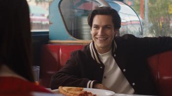 How to Lose a Popularity Contest: Chase Hudson in a diner booth.