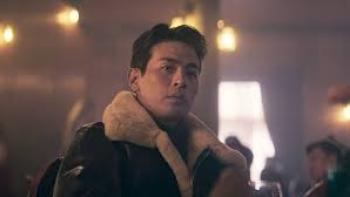 Humint Movie Poster: Korean man wears jacket with fur collar