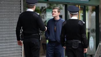 I Swear: Robert Aramayo is stopped in the street by two police officers