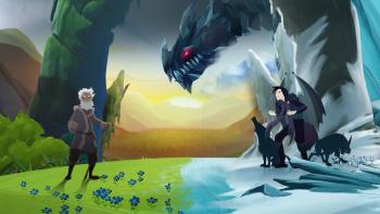 Ice Dragon: Legend of the Blue Daisies Movie: Scene #1
