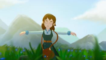 Ice Dragon: Legend of the Blue Daisies Movie: Scene #2