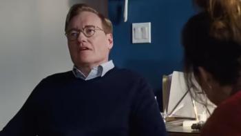 If I Had Legs I'd Kick You movie: Conan O'Brien as a therapist listening to his patient