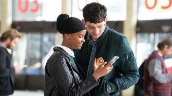 Aisha: Letitia Wright and Josh O'Connor